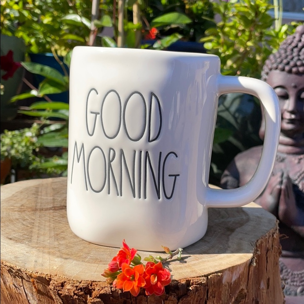 ☀️ NEW Rae Dunn “GOOD MORNING” Coffee Mug ☀️